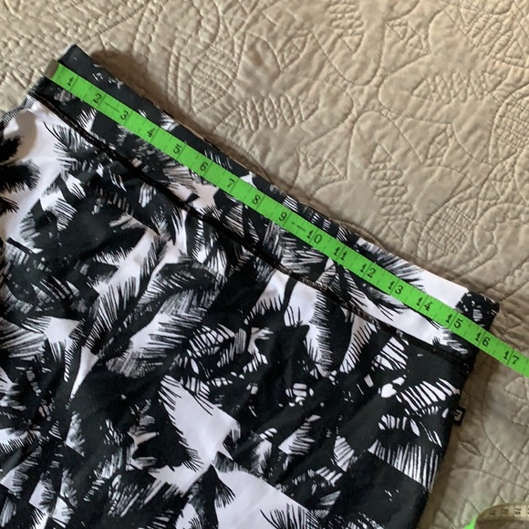 Palm print pencil skirt large - Picture 4 of 5